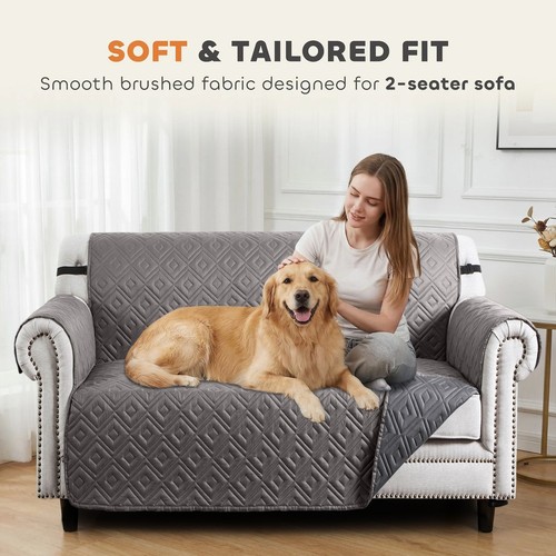 Grey reversible sofa slip - grey,