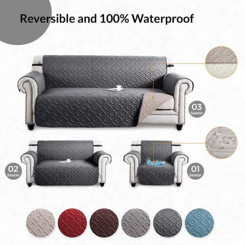 Sofa slip covers - slip, reversible