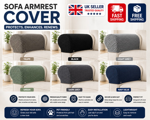 2pcs sofa armrest covers - sofa,
