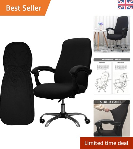Modern black office chair - modern,