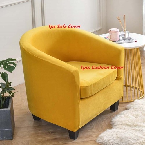 High quality plush club chair - high,
