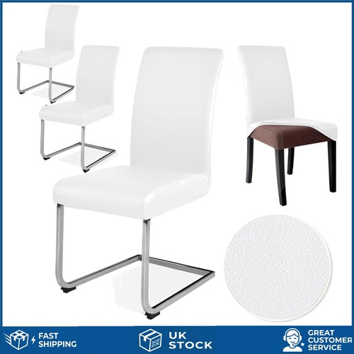 Stylish white faux leather - faux,