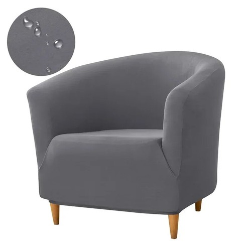 Tub chair cover solid - tub,