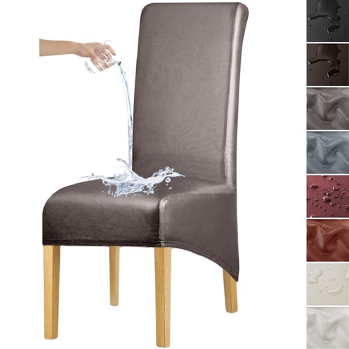 Leather dining chair covers - dining,
