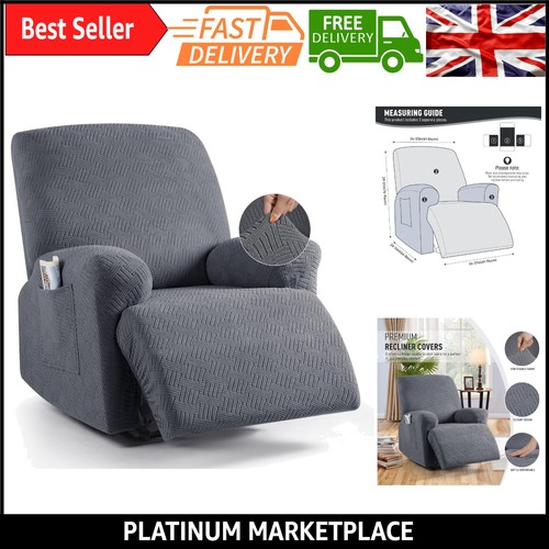 Jacquard recliner chair cover - recliner,